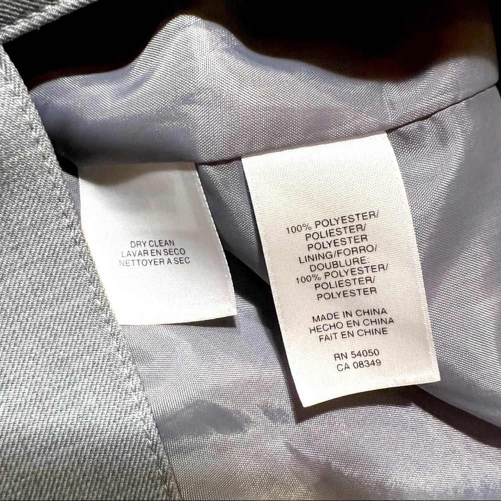 Grey Blueish Blazer by Jones Studio // 8 - Picture 8 of 9